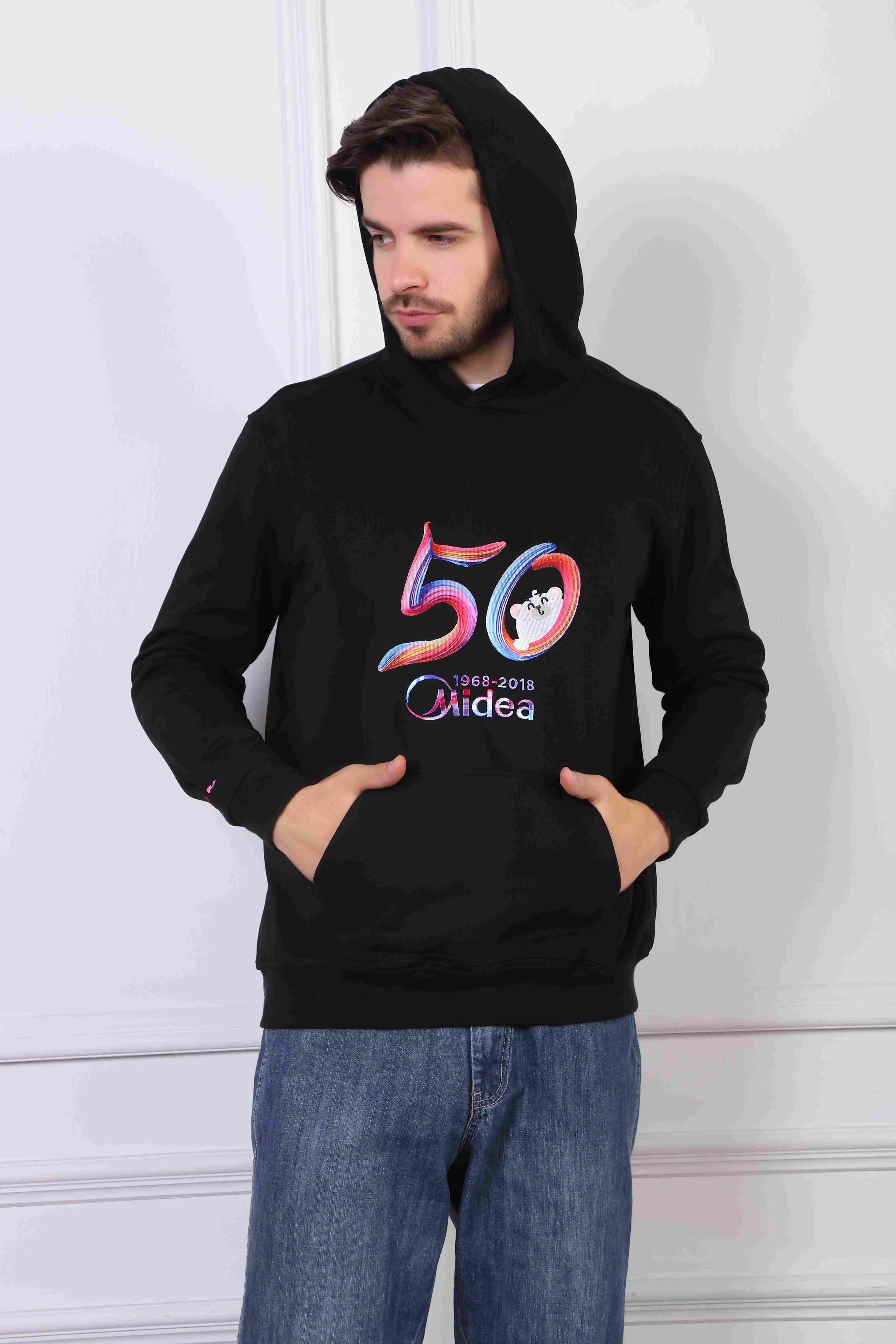 Black and White Hoodie