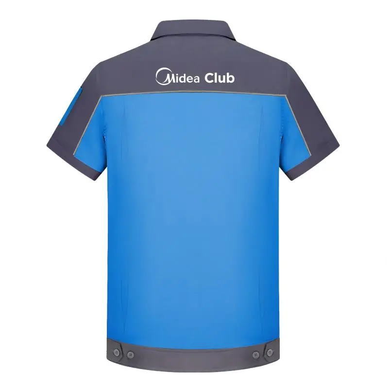 custom shirt uniform with embroidery logo