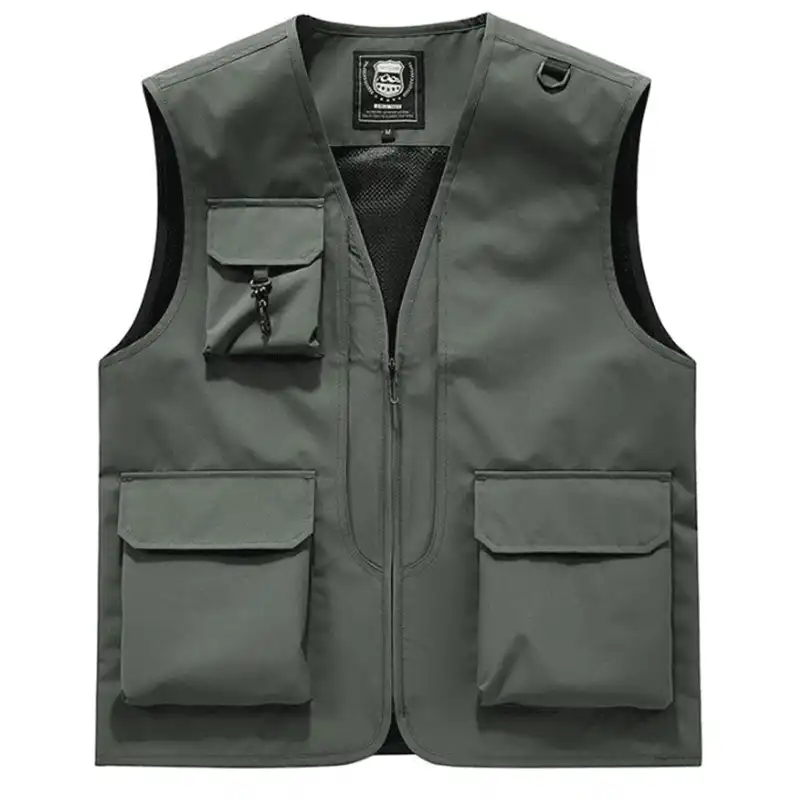 wholesale Cargo Work Waistcoat with multiple pocket
