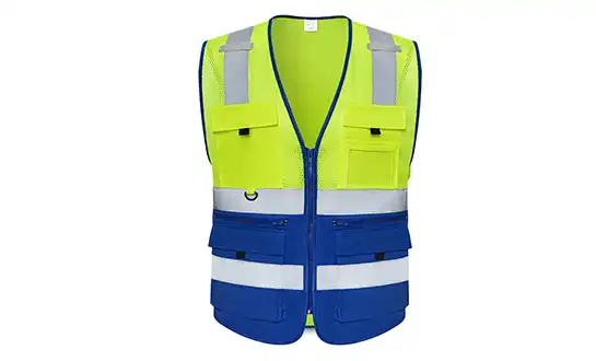 Top-rated high-visibility safety vests for roadside workers